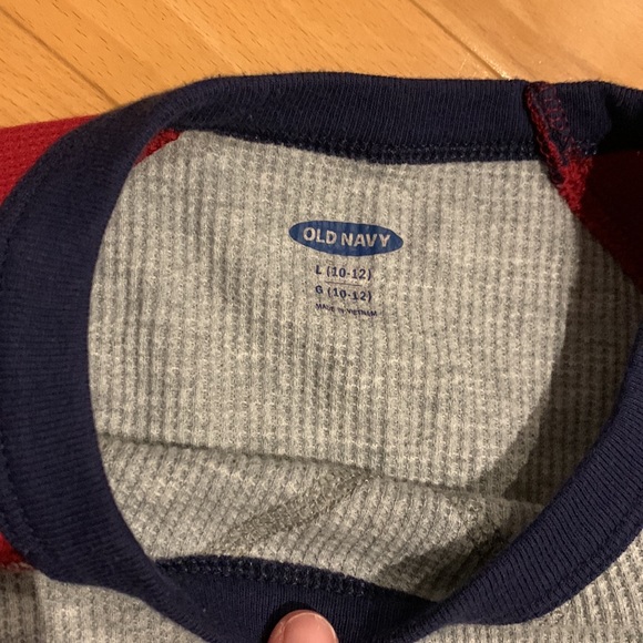 2 EUC Thermal-Knit Long Sleeve T-shirts - size L (10/12) - Picture 5 of 16